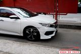 Body Kit 4 Góc Honda Civic Màu Trắng Chính Hãng