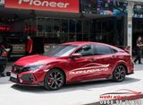 Body Kit Type R Cho Civic 2020 Màu Đỏ Chính Hãng