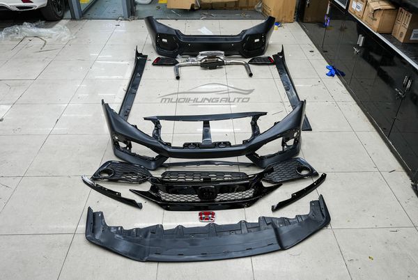 Body Kit Type R Màu Đỏ Cho Xe Honda Civic
