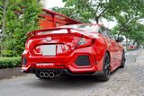 Body Kit Type R Màu Đỏ Cho Xe Honda Civic