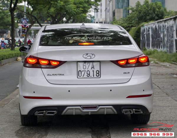 Các mẫu Líp cản sau zin theo xe ELANTRA đẹp nhất