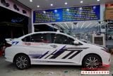 CÁC MẪU TEM DECAL XE HONDA CITY ĐẸP NHẤT