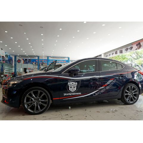 CÁC MẪU TEM XE MAZDA 3 CHÍNH HÃNG ĐẸP NHẤT