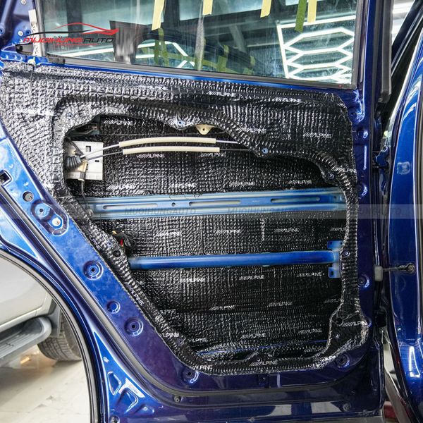 Cách Âm Cửa Xe Hyundai Santafe 2019