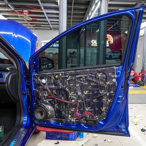 Cách âm 4 cửa xe Honda City 2016
