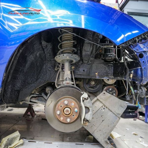 Cách Âm Hốc Bánh Honda City 2016