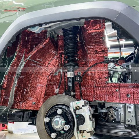 Cách âm hốc bánh Vinfast VF3 2025