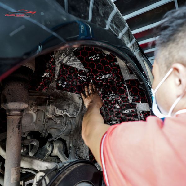 Cách Âm Hốc Bánh Lexus LS460L