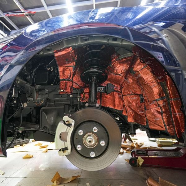 Cách Âm Hốc Bánh Mazda 6 2023