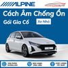 Cách Âm Chống Ồn Alpine Gói Gia Cố - Xe Nhỏ