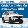 Cách Âm Chống Ồn Alpine Gói Hoàn Thiện - Xe Lớn