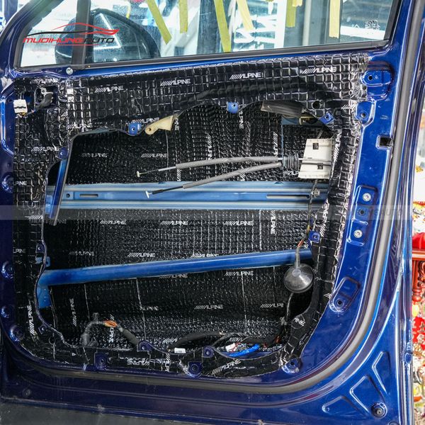 Cách Âm Cửa Xe Hyundai Santafe 2019