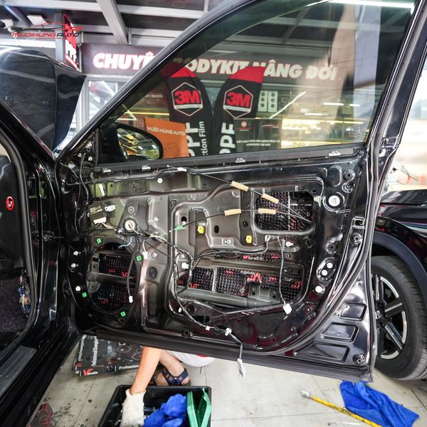 Cách Âm Cửa Xe Toyota Camry 2015