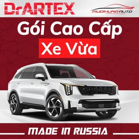 Cách âm chống ồn DrARTEX gói cao cấp - Xe vừa