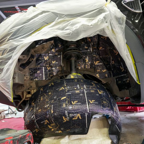 Cách Âm Hốc Bánh Chevrolet Captiva 2009