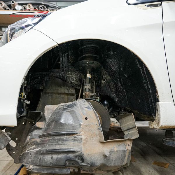 Cách Âm Hốc Bánh Honda Brio