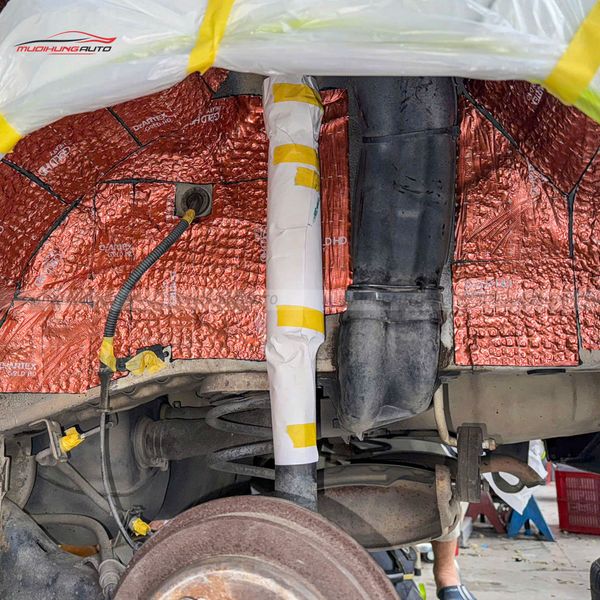 Cách Âm Hốc Bánh Kia Morning 2013