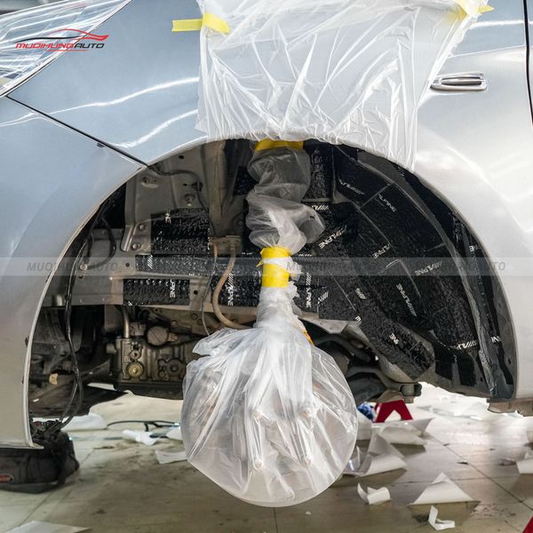 Cách Âm Hốc Bánh Mitsubishi Attrage 2015