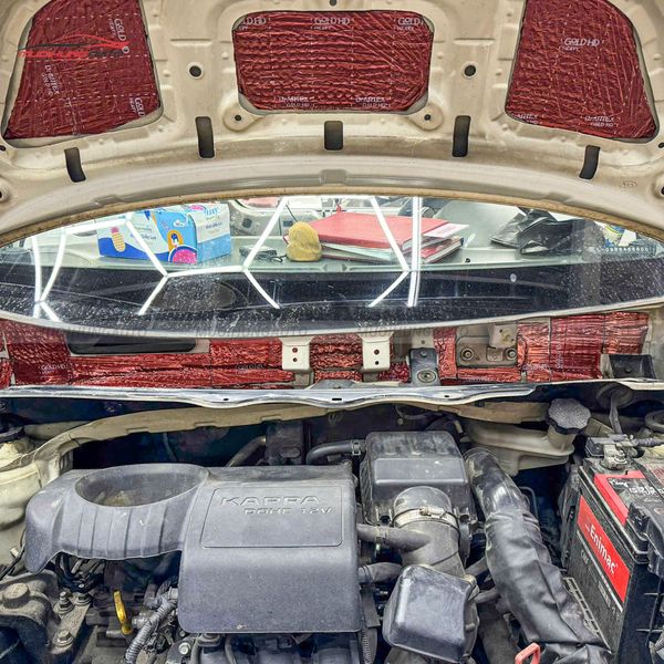 Cách âm Nắp Capo Kia Morning 2013