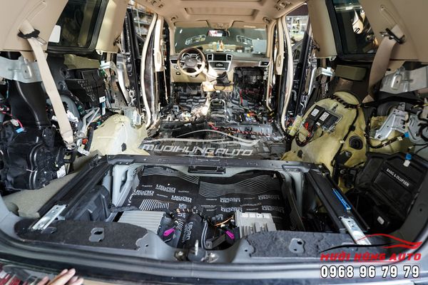 Cách Âm Chống Ồn Chuyên Nghiệp Cho Xe Mercedes GL500