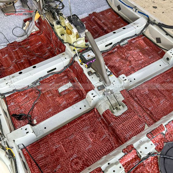 Cách Âm Sàn Xe Kia Morning 2013