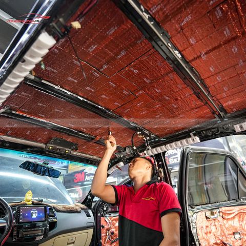 Cách âm trần xe Peugeot 5008