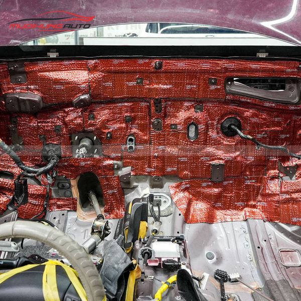 Cách Âm Vách Ngăn Khoang Máy Ô Tô Vinfast Minio Green