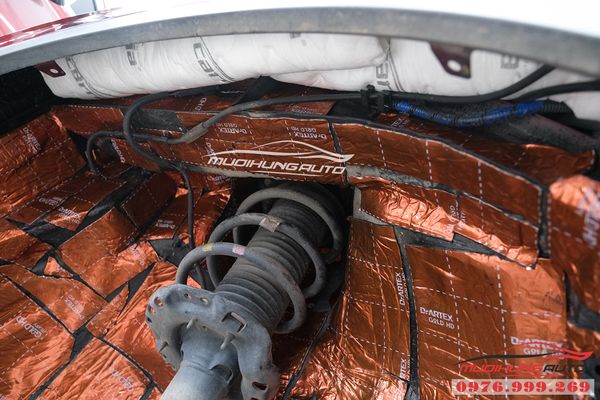 Cách Âm Chống Ồn Xe Hyundai Santafe 2019