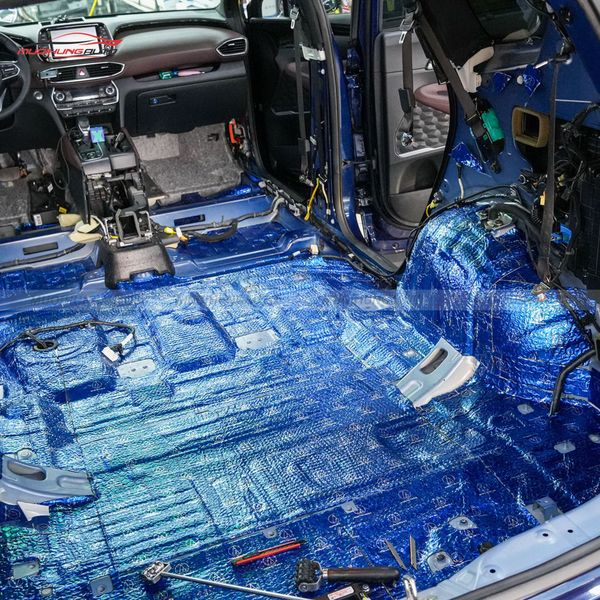 Cách Âm Cốp Xe Hyundai Santafe 2019