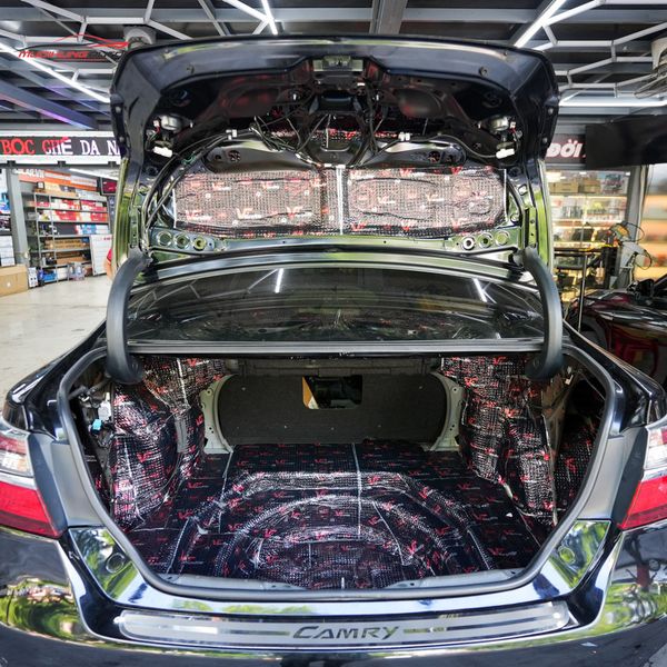 Cách Âm Cốp Xe Toyota Camry 2015