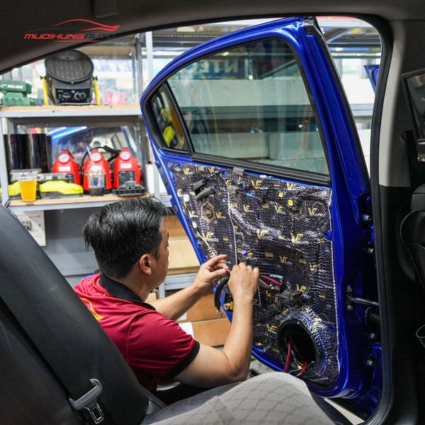 Cách Âm Cửa Xe Honda City 2016