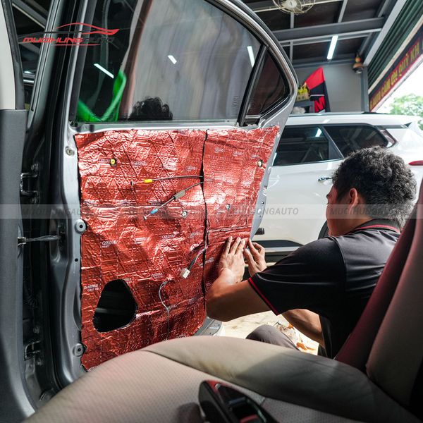 Cách Âm Cửa Xe Mitsubishi Attrage 2016