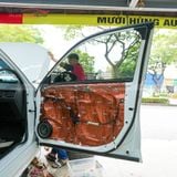Cách Âm Chống Ồn Cho Xe Vinfast Minio Green