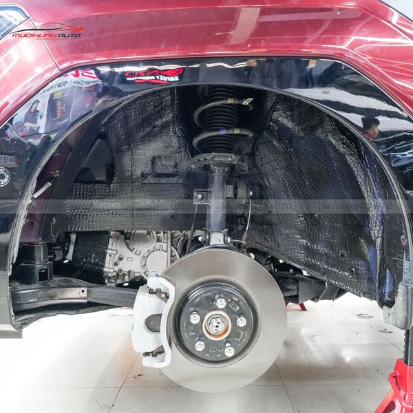 Cách Âm Hốc Bánh Hyundai Santafe 2024