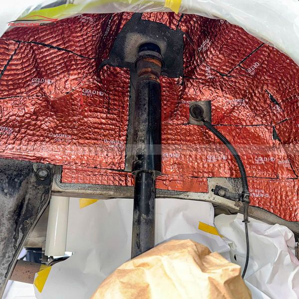 Cách Âm Hốc Bánh Kia Morning 2013