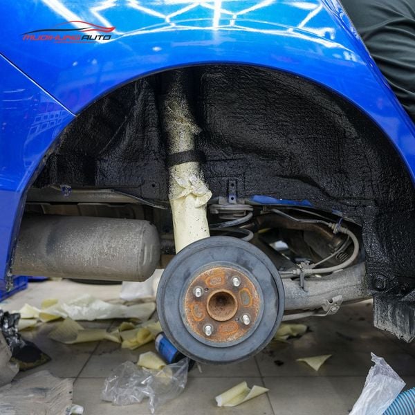 Cách Âm Hốc Bánh Honda City 2016