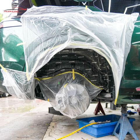 Cách âm hốc bánh Vinfast VF9 2024