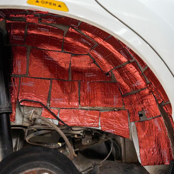 Cách Âm Hốc Bánh Honda Brio