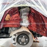 Cách Âm Hốc Bánh Hyundai Santafe 2024