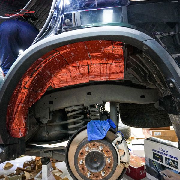 Cách Âm Hốc Bánh Toyota Fortuner 2019