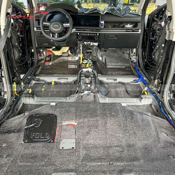 Cách Âm Sàn Xe Hyundai Tucson 2024