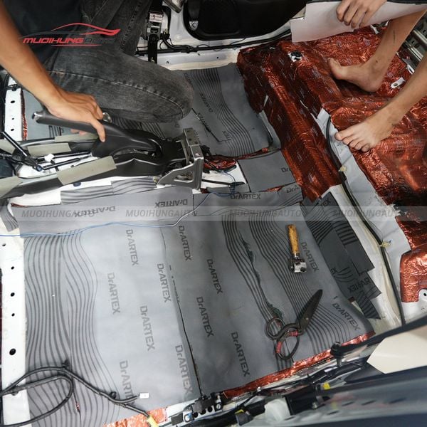 Cách Âm Sàn Xe Honda City 2022