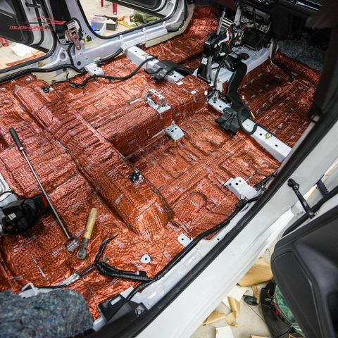 Cách âm sàn xe Honda Civic 2023