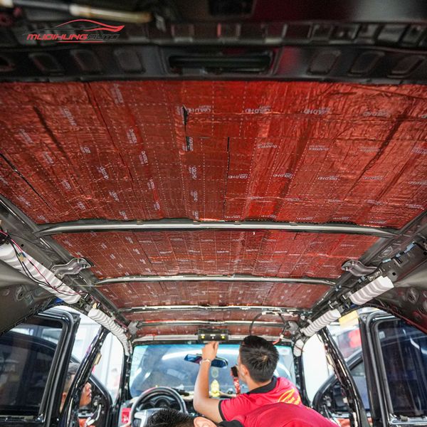 Cách Âm Trần Xe Toyota Fortuner 2015