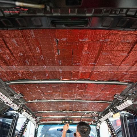 Cách âm trần xe Peugeot 5008