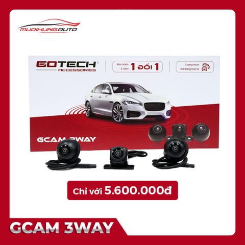 Camera 3 mắt ô tô Gotech GCam - 3Way