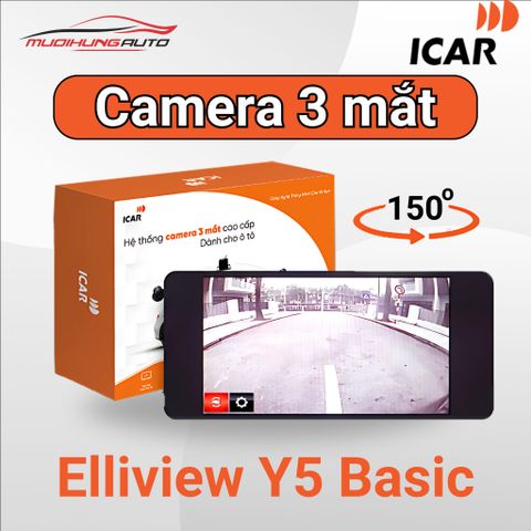 Camera 3 Mắt Ô Tô ICAR Elliview Y5 Basic