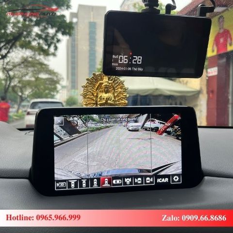 Camera 360 cho xe Mazda CX8