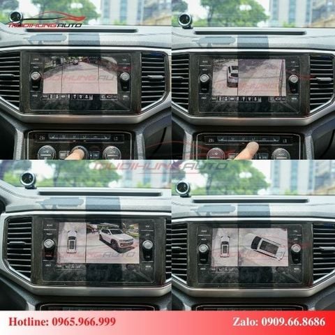 Camera 360 độ Cho Xe Volkswagen Teramont