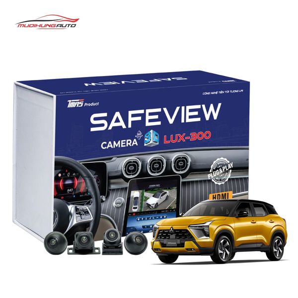 Camera 360 Safeview Lux-300 cho ô tô Mitsubishi Xforce
